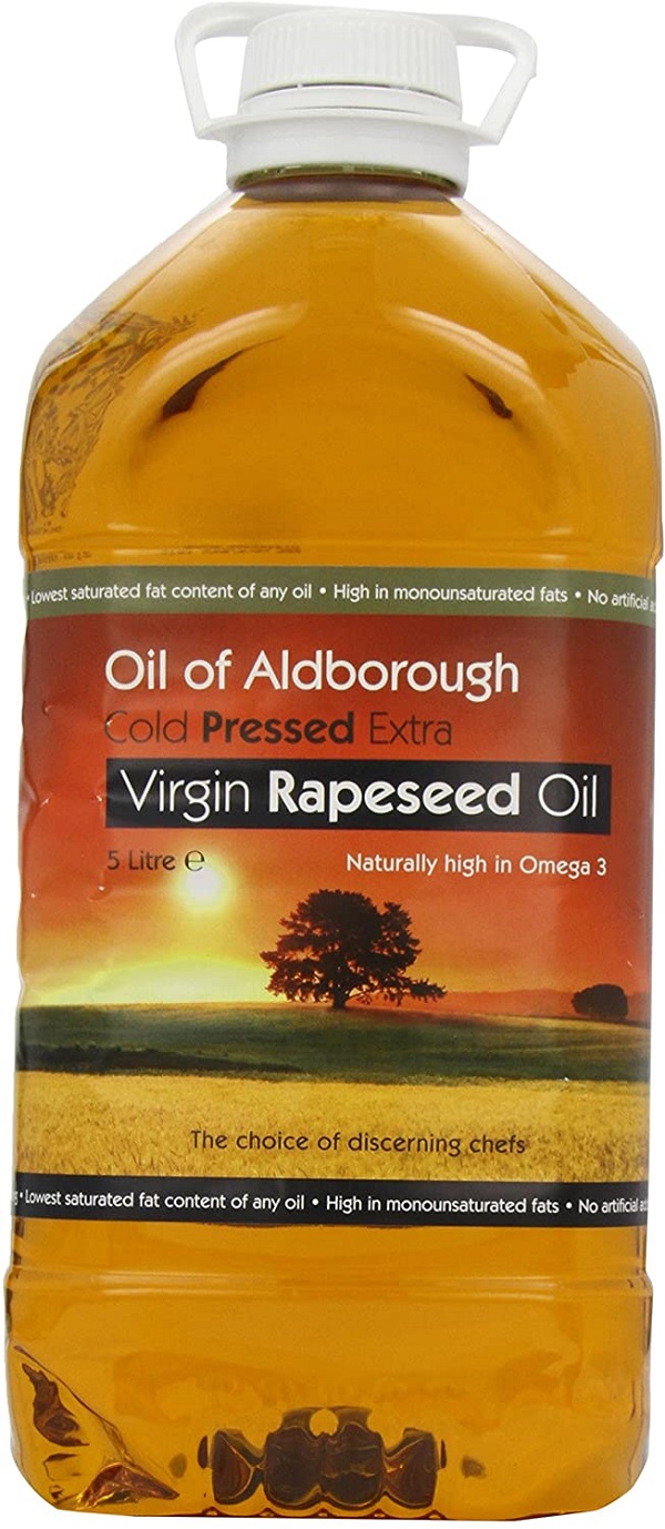 Cold Pressed Rapeseed Oil 5L Catering Bottle