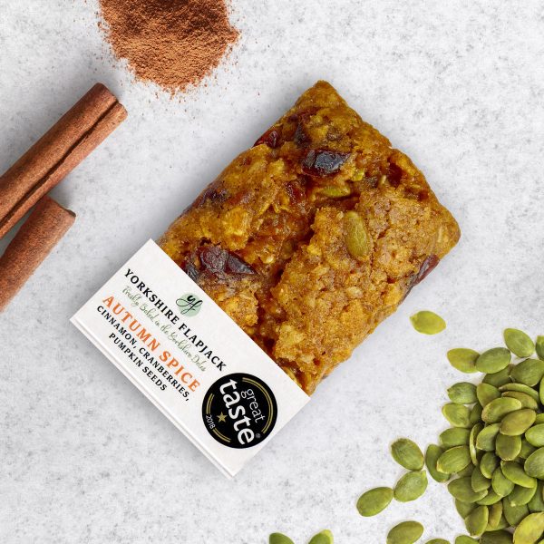Autumn Spice Yorkshire Flapjack
