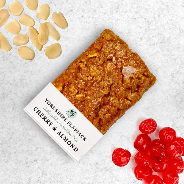 Cherry & Almond Yorkshire Flapjack
