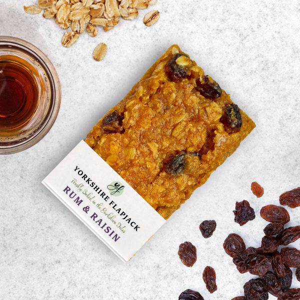 Rum & Raisin Yorkshire Flapjack